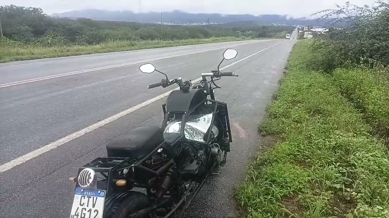 PASSEI NA POLICIA RODOVIARIA COM MINHA MOTO CASEIRA #boravê #motocross 