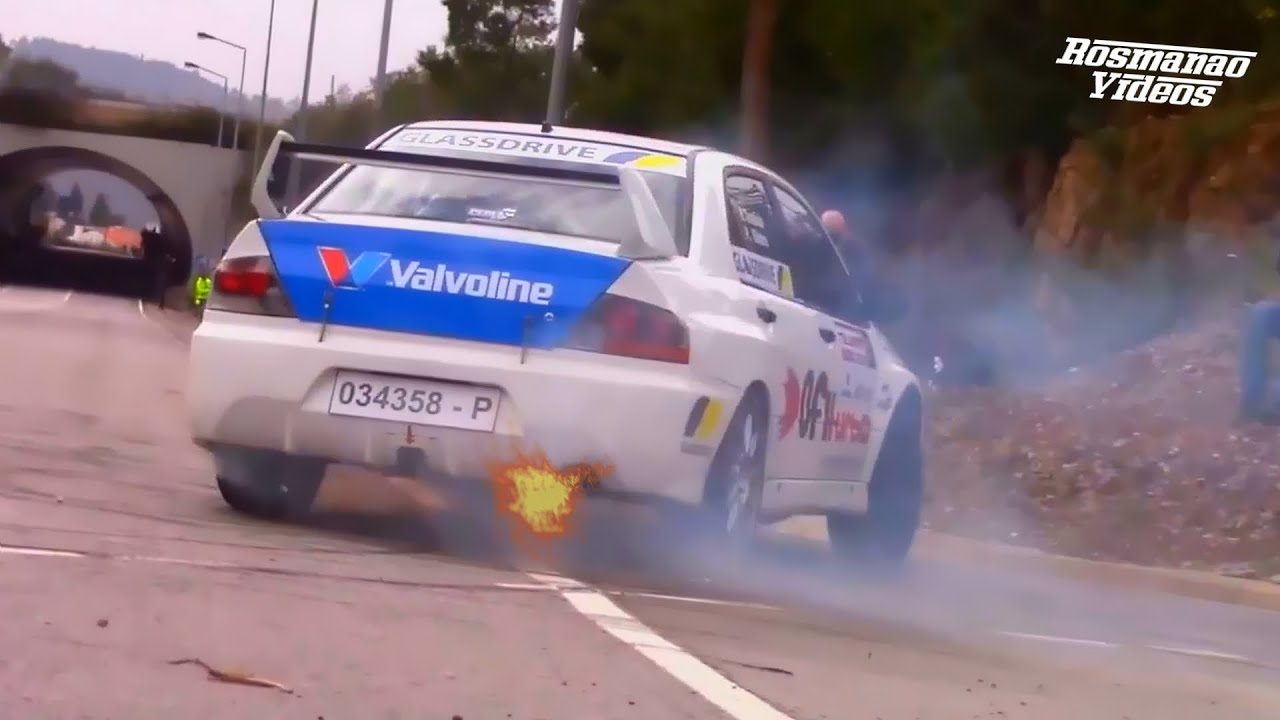 Mitsubishi EVO | Sideways & Anti-Lag Rally SOUND | Full HD