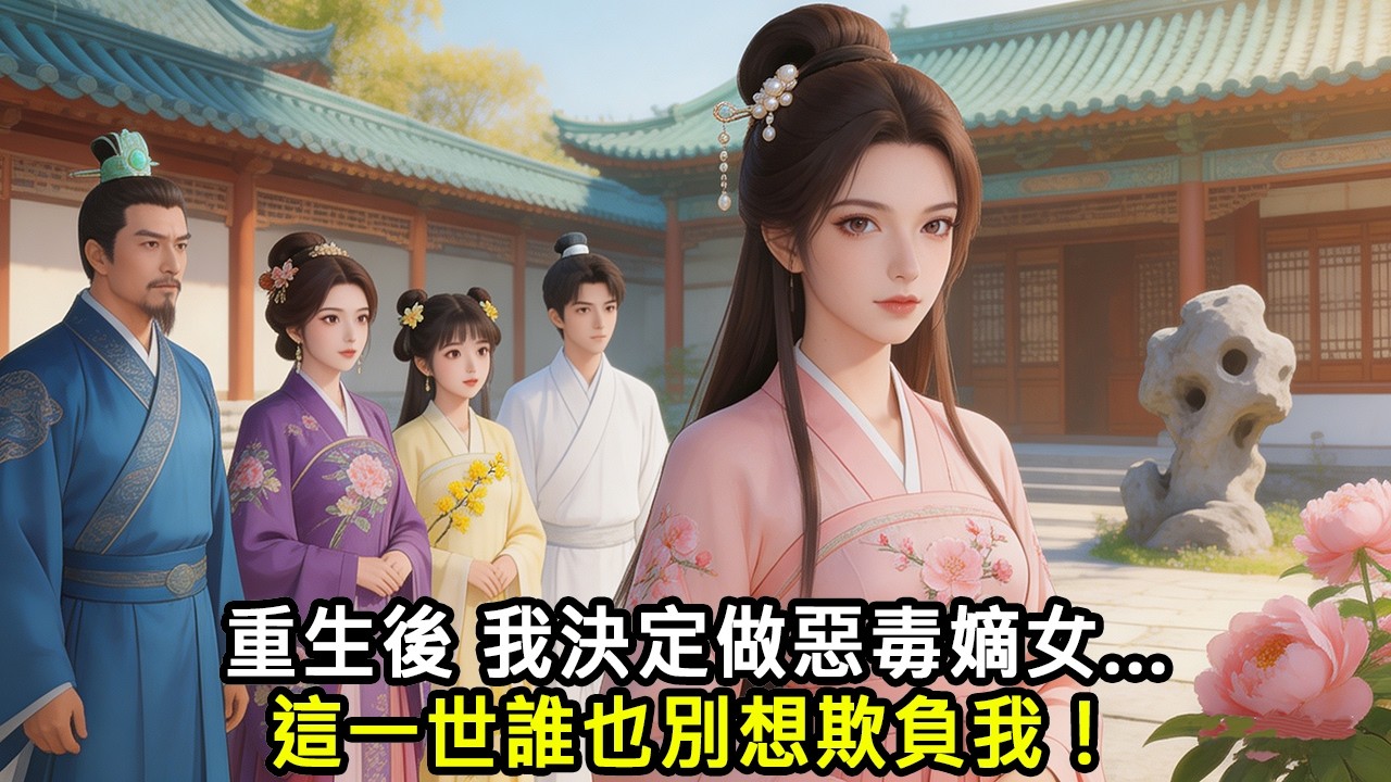 【重生爽文】重生後，我決定做惡毒嫡女...#小說 #重生 #古言 #重生 #爽文 #重生逆襲 #重生小說 #重生文 #復仇 #逆襲小說 #完結 #有聲小說 #有聲書 #古風 #有声小说 #一口气看完
