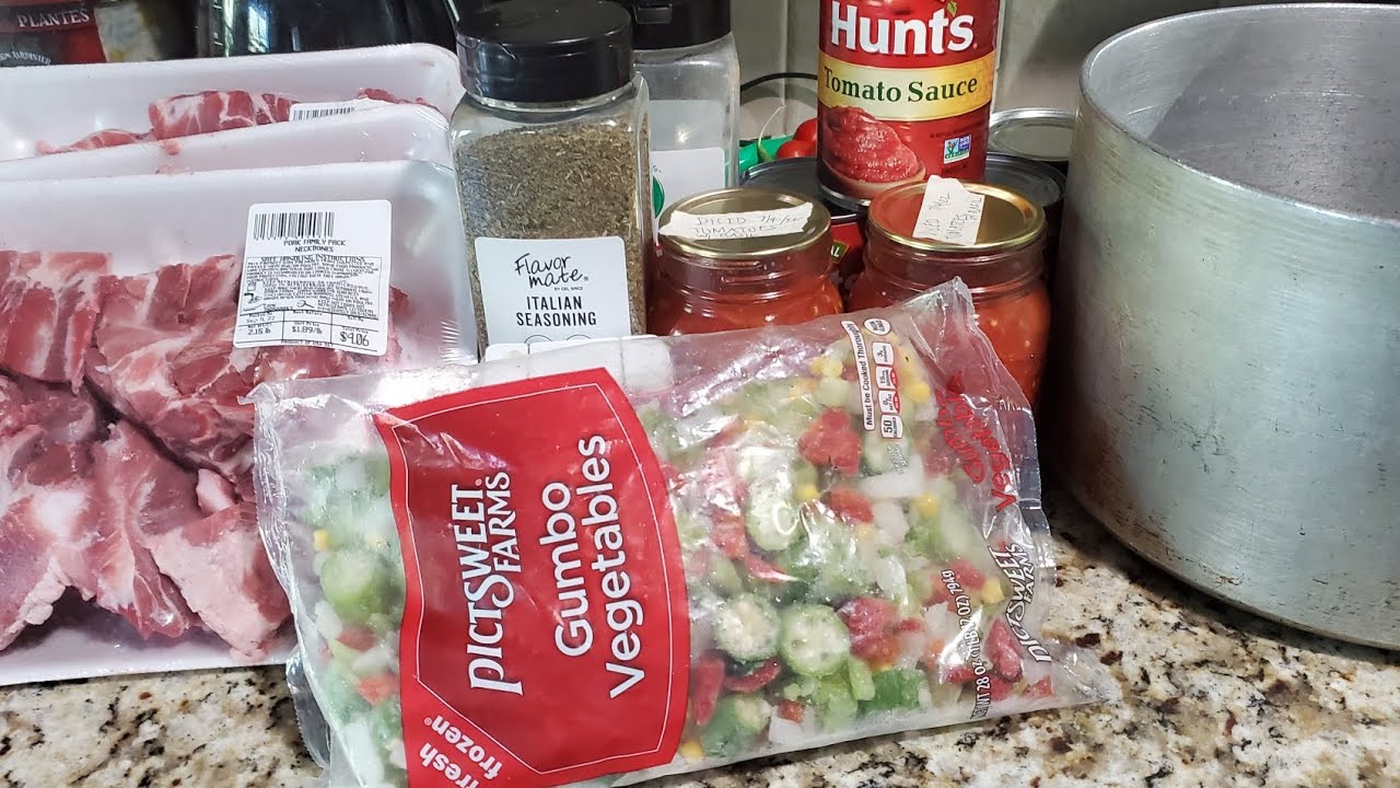 Good Ole Country Neckbone Soup Recipe #soup #souprecipe #neckbones