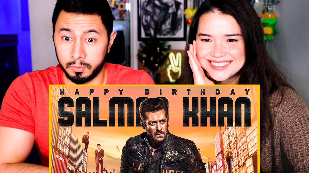 SALMAN KHAN TRIBUTE MASHUP | Birthday Special | Sarath Kannanz |  Reaction by Jaby & Achara!