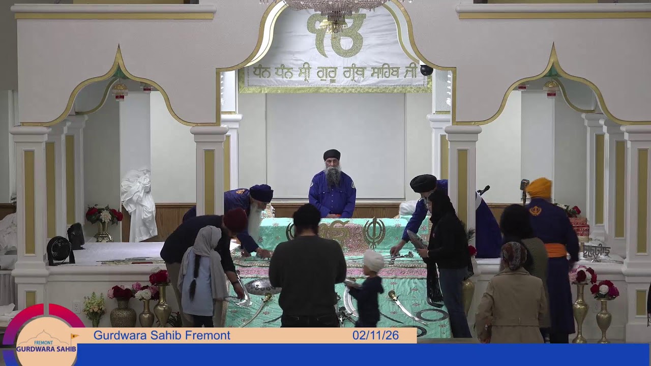 Gurdwara Sahib Fremont Evening Diwan 2026-02-11