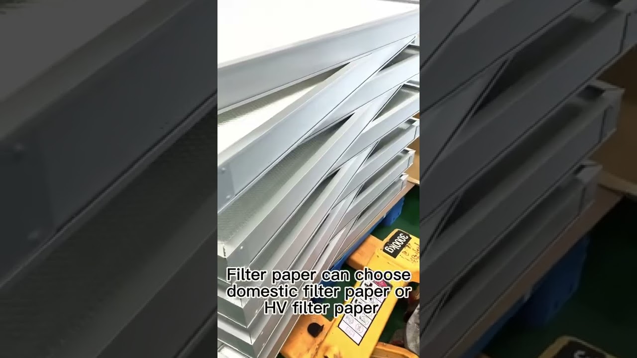 FFU Filter for dust free —— Detail introduction