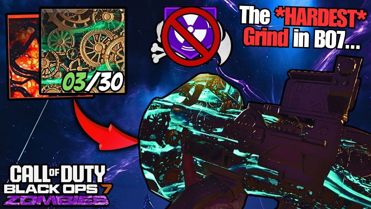 I Made the *WORST* Camo Grind in BO7 Zombies HISTORY *EVEN HARDER* (Infestation Grind)
