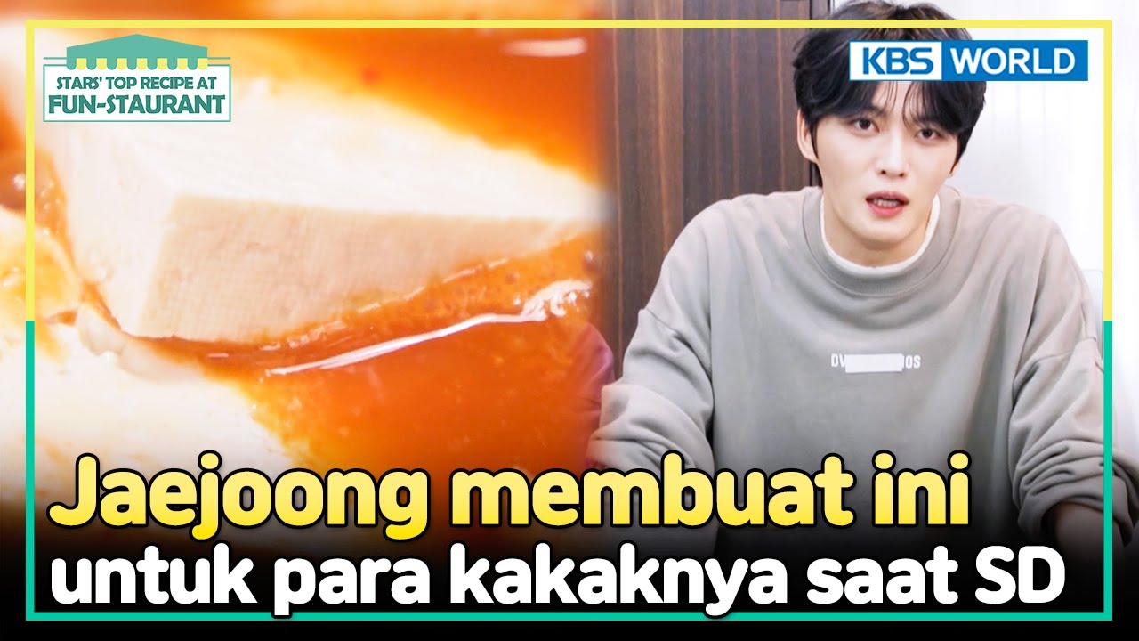 [IND/ENG] Bagaimana Jaejoong Kecil Memberi Makan Kakak-kakaknya | Fun-Staurant | KBS WORLD TV 240210