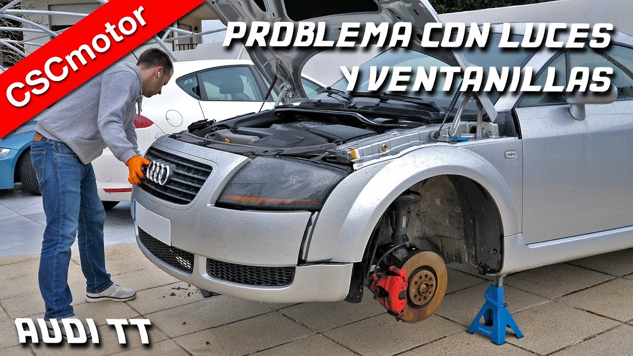 Audi TT 8N | Arreglando luces y ventanillas