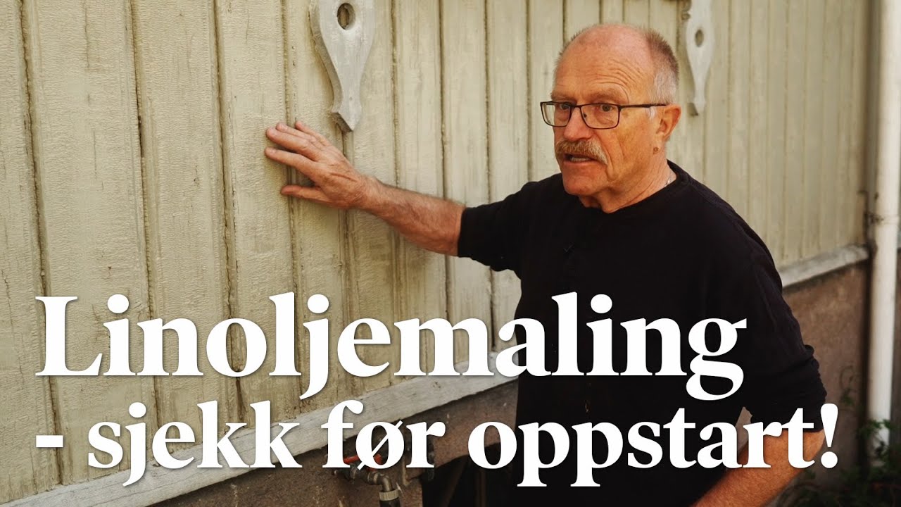 Linoljemaling: hva skal jeg male med?