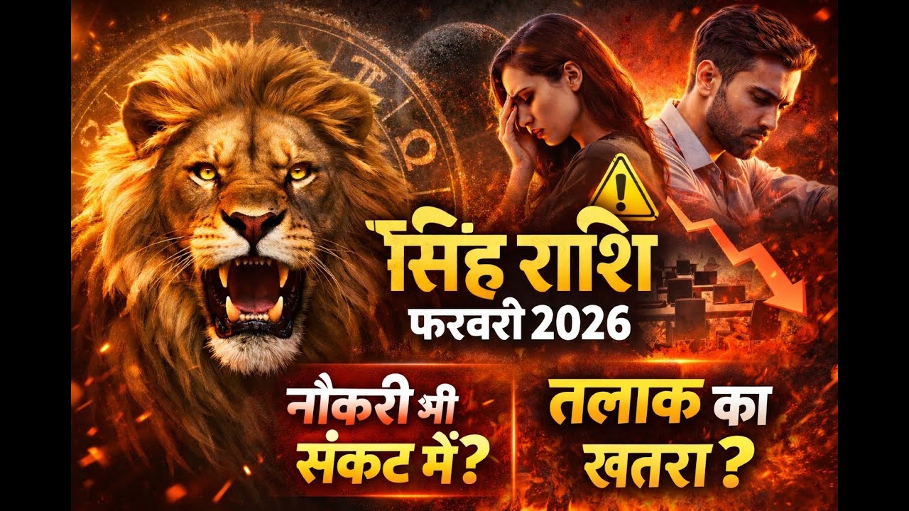 Singh Rashi February 2026 Rashifal | सिंह राशि फरवरी 2026 राशिफल | Leo Horoscope February 2026