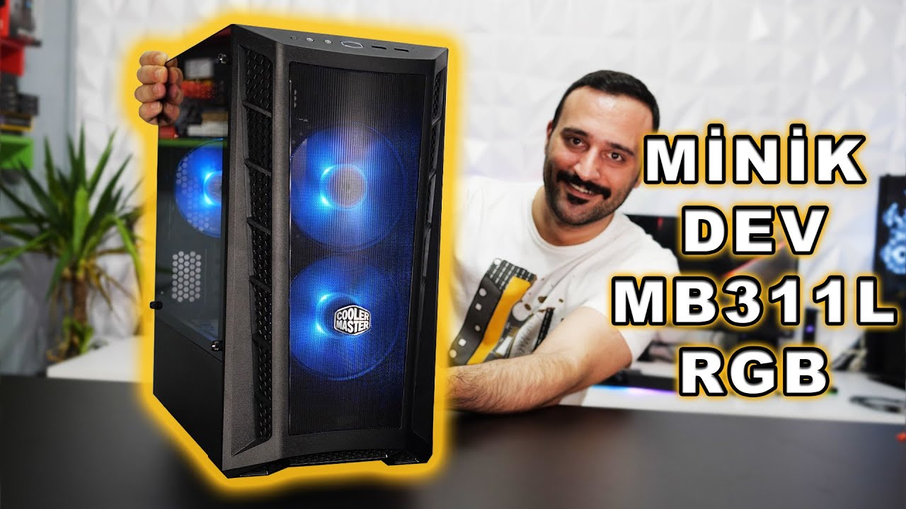 MİNİK DEV! Cooler Master MB311L RGB 600Watt Kasa İncelemesi