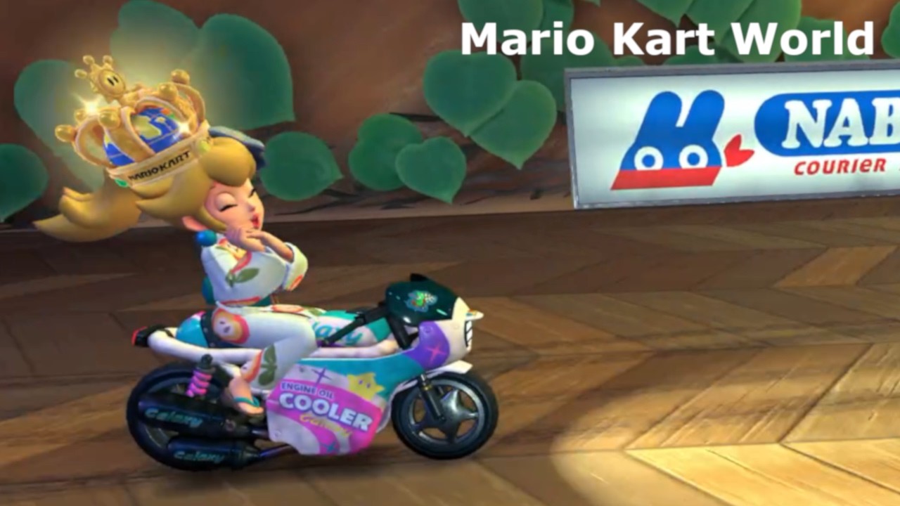 Back In Mario Kart World Getting Peach Her Crown
