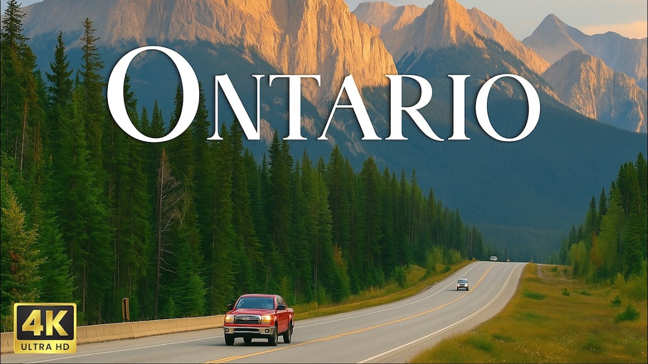 WONDERS OF ONTARIO | Beautiful Nature 4K With Relaxing Music | 4k UHD