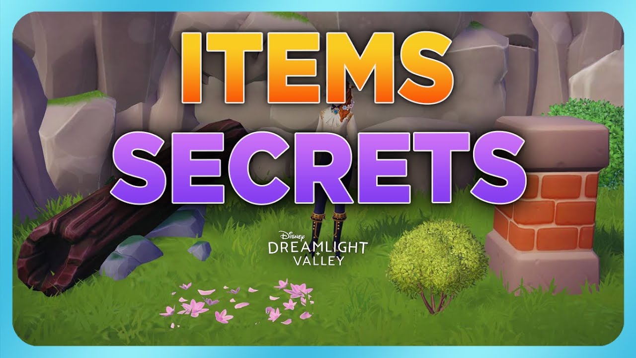 DÉBLOQUER 4 ITEMS SECRETS 🪴🪑🤫