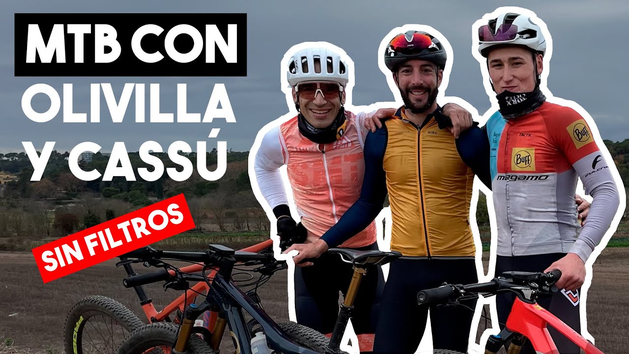 Salida en MTB con Olivilla y Cass&uacute; (SIN FILTROS 🙈)