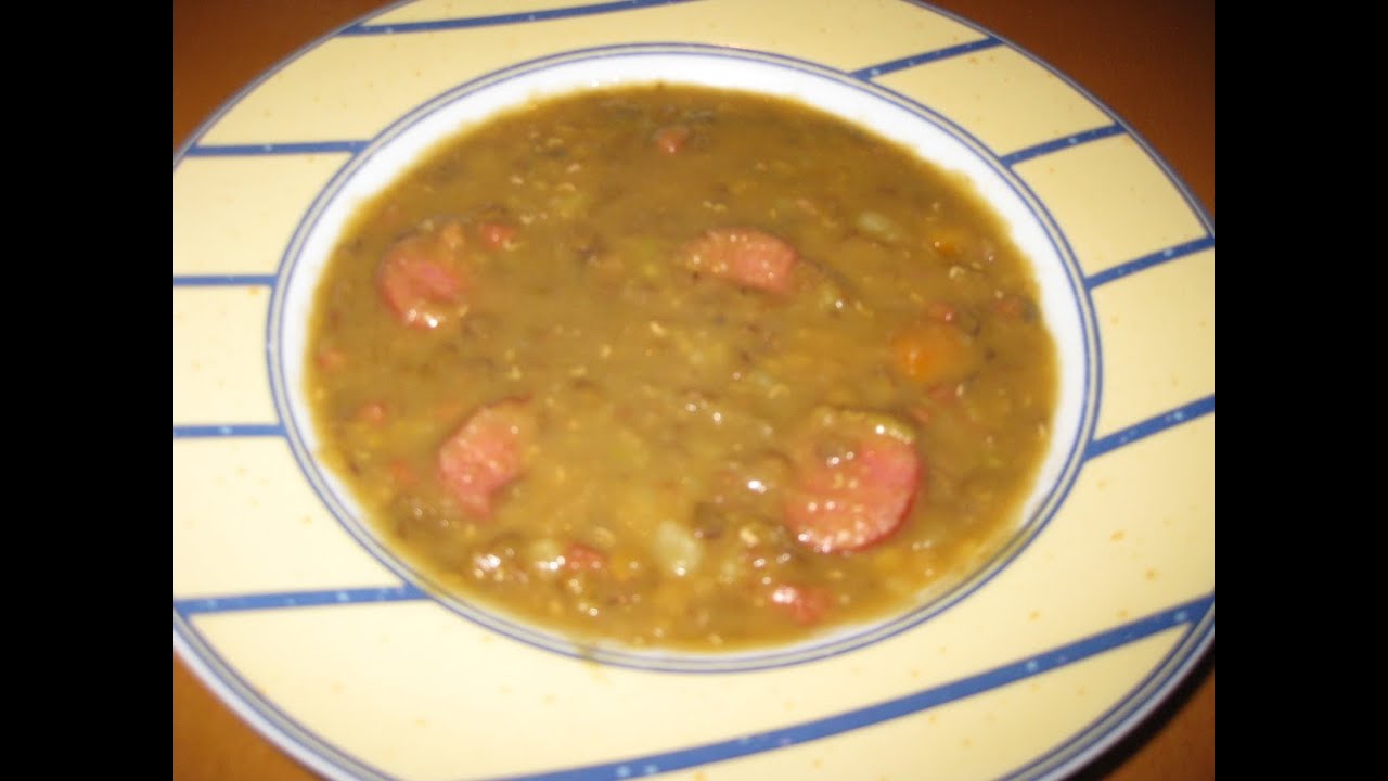 Thermomix TM 31  -  Linsensuppe, ohne einweichen