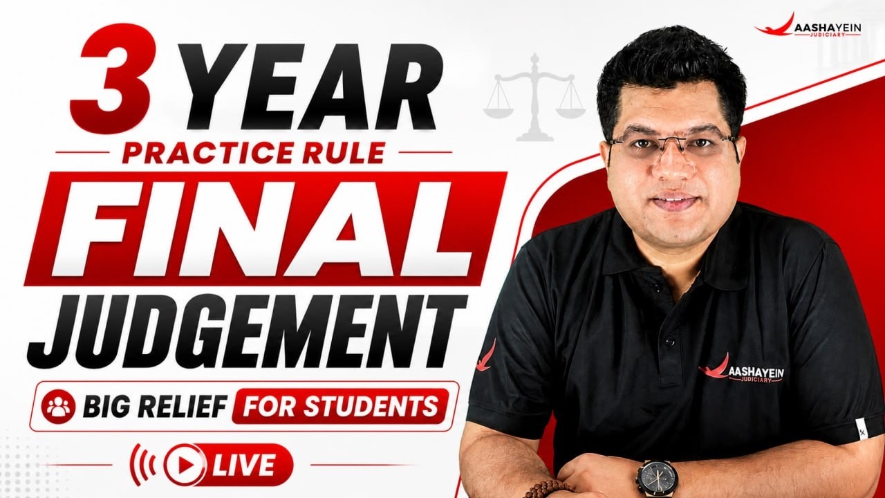 3 Year Practice Rule Final Judgement🔥| Big Relief For the Students | Latest Update | By Nitesh Sir
