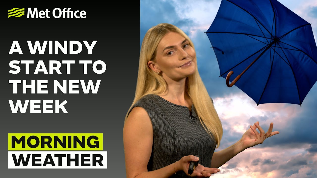 15/09/2025 - Wet and windy - Morning Weather Forecast UK &ndash; Met Office Weather