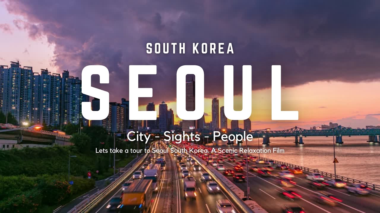 🇰🇷 Seoul 4K Drone  , South Korea 서울 | City - Sights - People