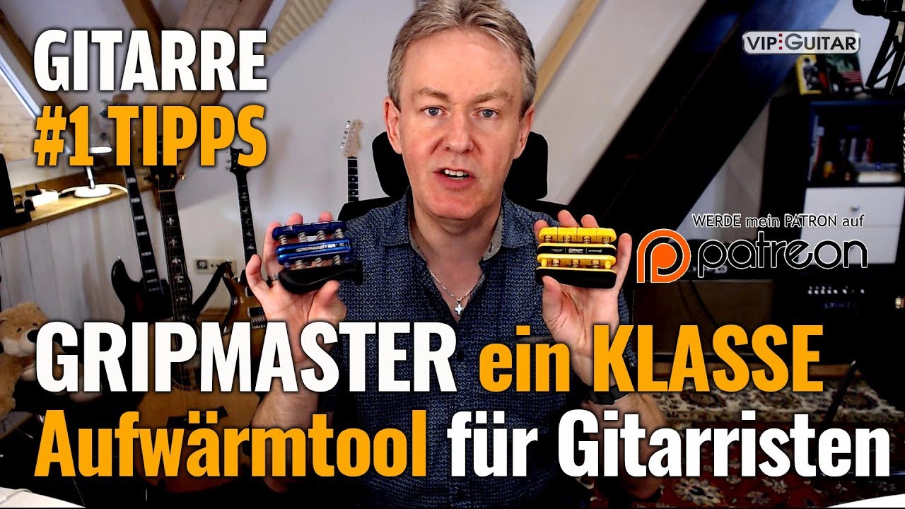 Gripmaster - Ein unverzichtbares Aufwärmtool für Gitarristen: Meine besten Tipps und Hacks