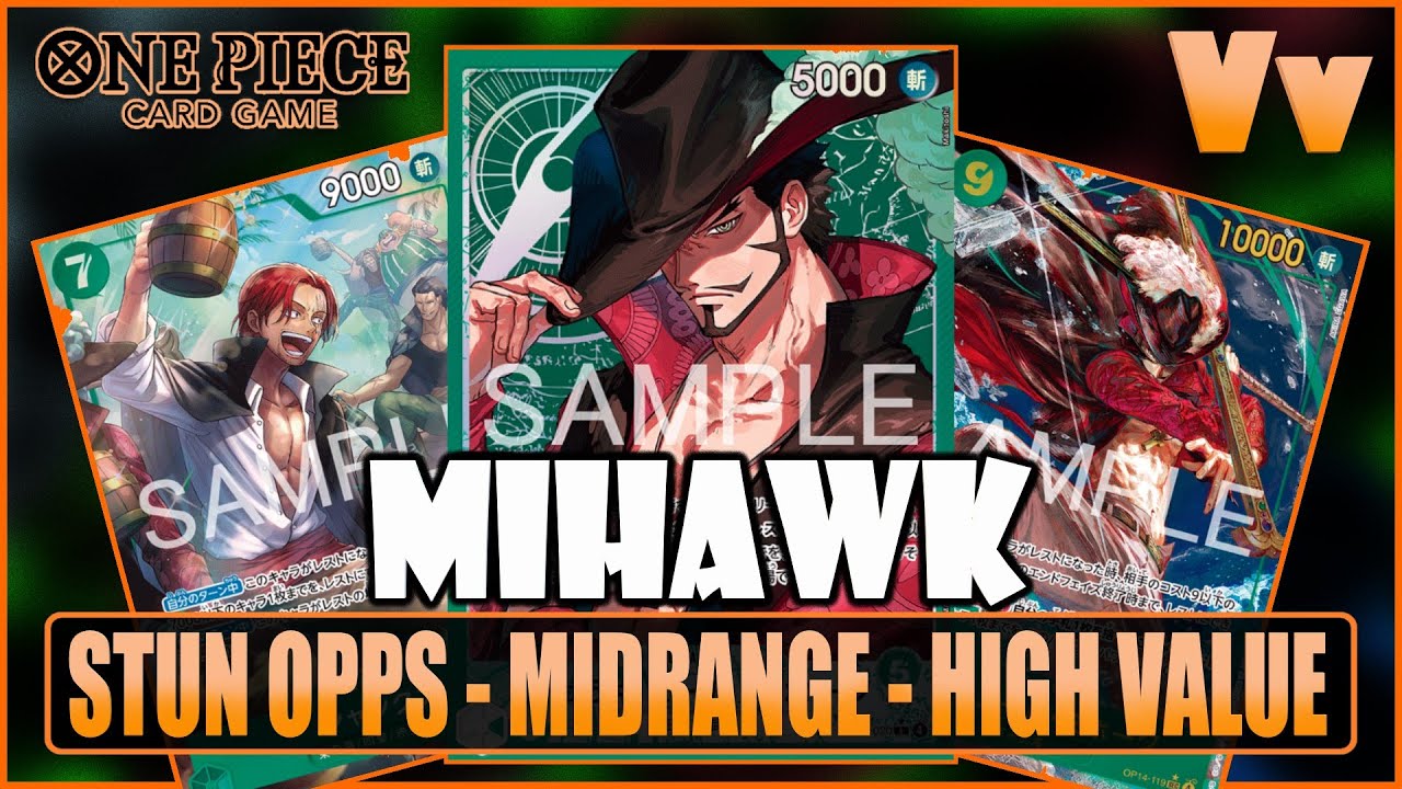 One Piece TCG: Новый OP-14 Dracule Mihawk &mdash; крепкая колода среднего уровня, которая может принест...