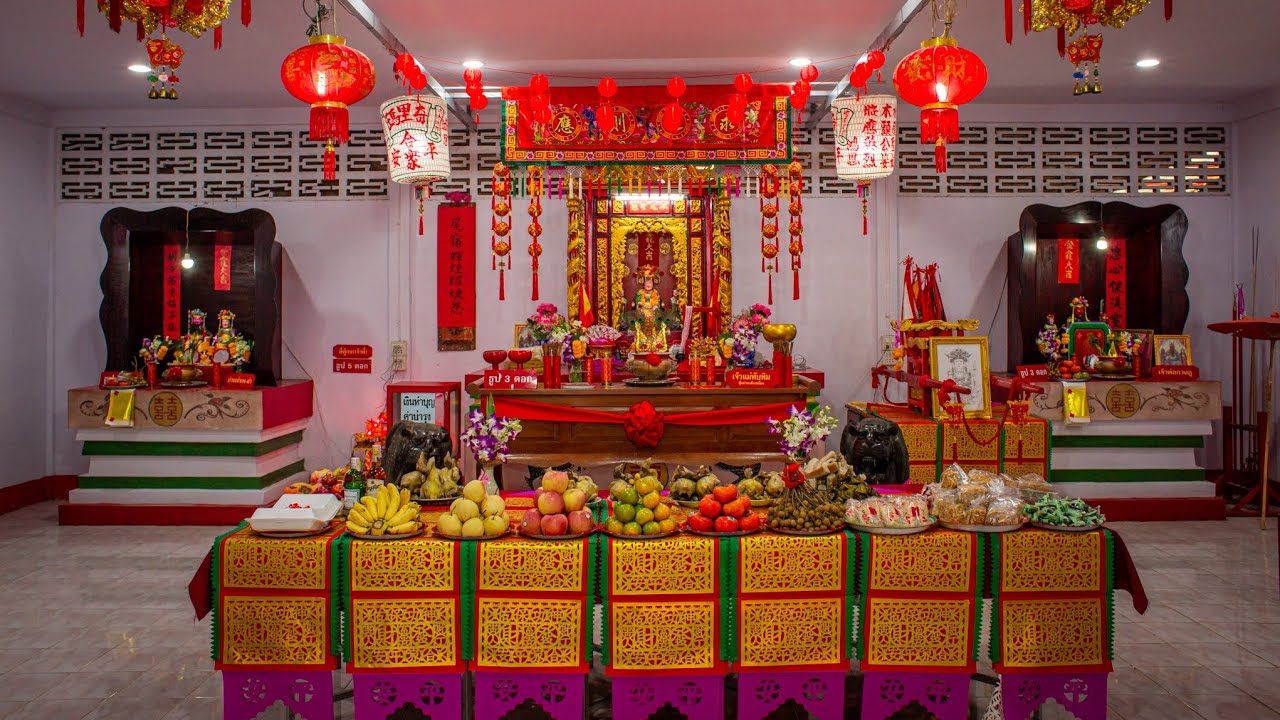 พิธีจี๊โผ่ 祭婆祖 ถวายสักการะองค์เจ้าแม่ทับทิม และเทพเจ้าทุกพระองค์ในศาล