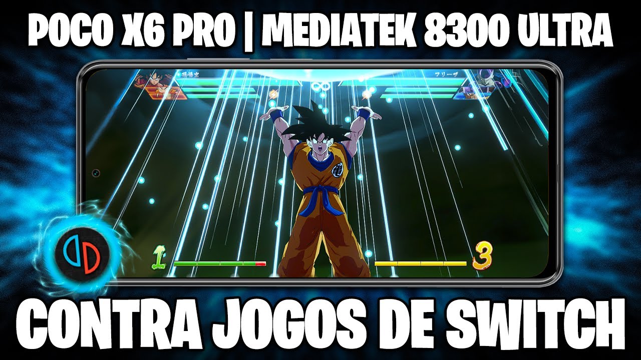 POCO X6 PRO com MEDIATEK 8300 ULTRA contra SWITCH! | GPU MALI PODEROSA! | Poco X6 Pro Switch Test