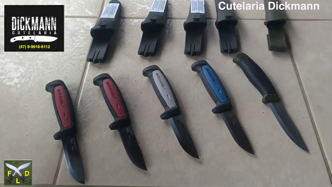 Morakniv: Unboxing e Review - Companion, Robust, Pro - Facas de Bushcraft