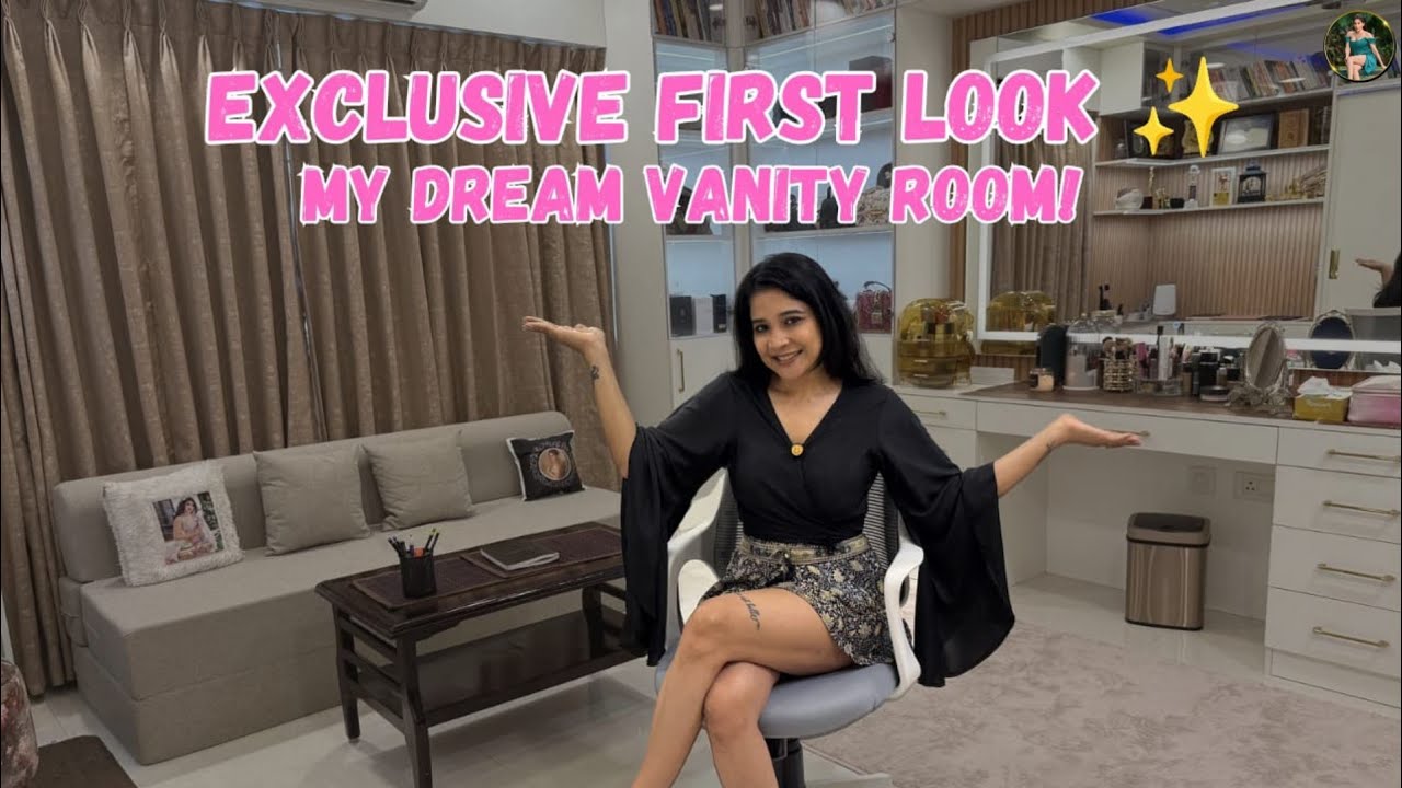Exclusive Vanity Room Tour ✨ Secrets Unveiled! | SakshiAgarwalDiaries