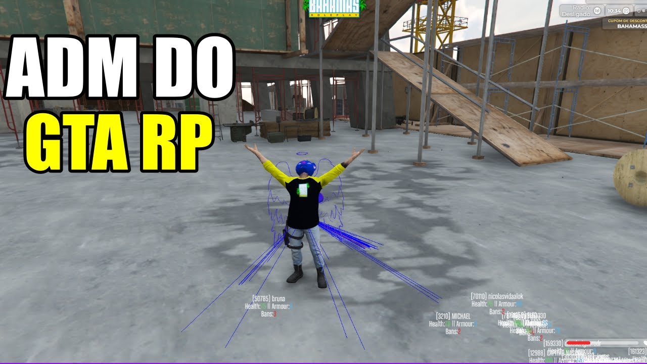 ADM DO GTA RP: QUAIS PODERES TEM UM STAFF EM UMA CIDADE DO GTA ROLEPLAY