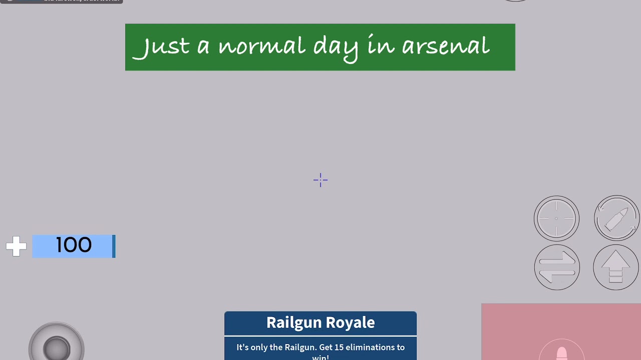 Destroying random toxic player (Roblox arsenal)