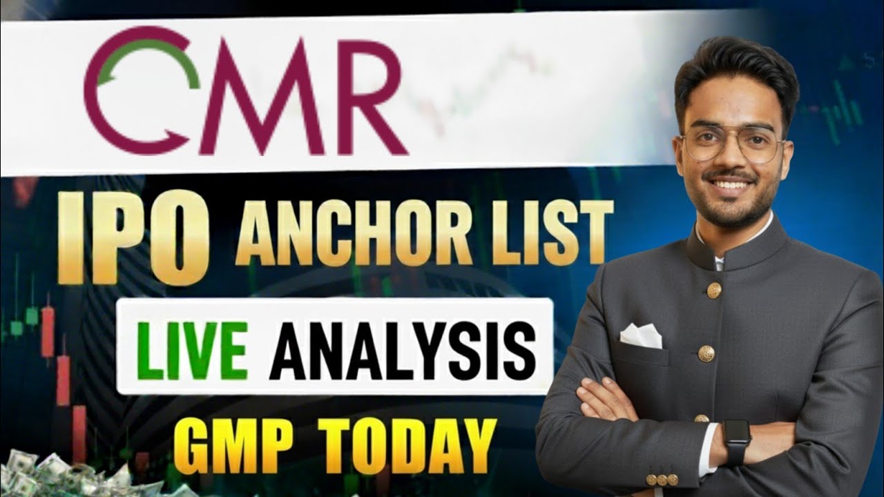 CMR Green Technologies IPO Anchor List | CMR Green Technologies IPO GMP Today