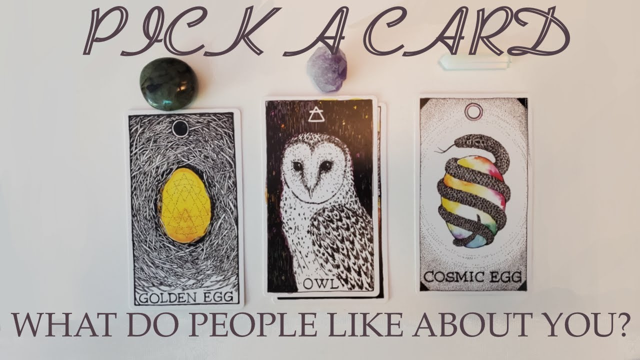 What do People Notice/ Like About You?? 🤩🤔Pick a Card Tarot Reading