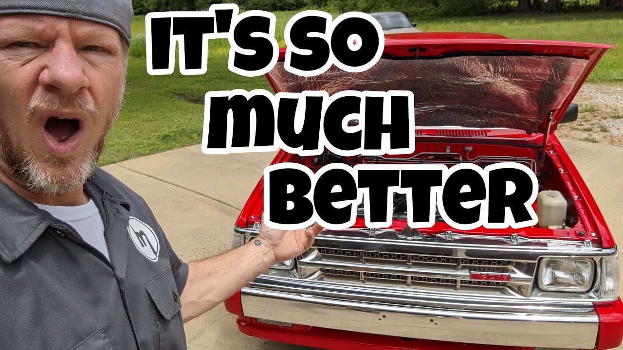 Engine Bay Dress Up and Interior Mods | Mazda B2000 B2200