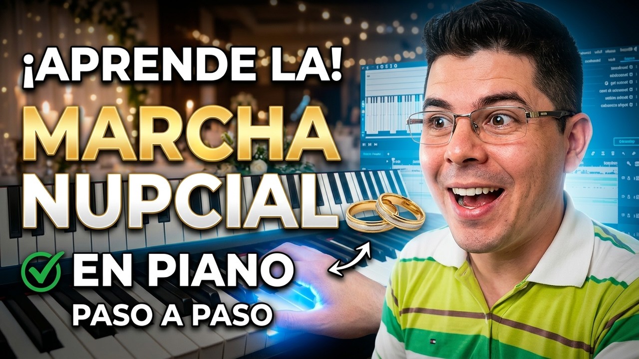 Cómo Tocar la Marcha Nupcial Fácil en Piano