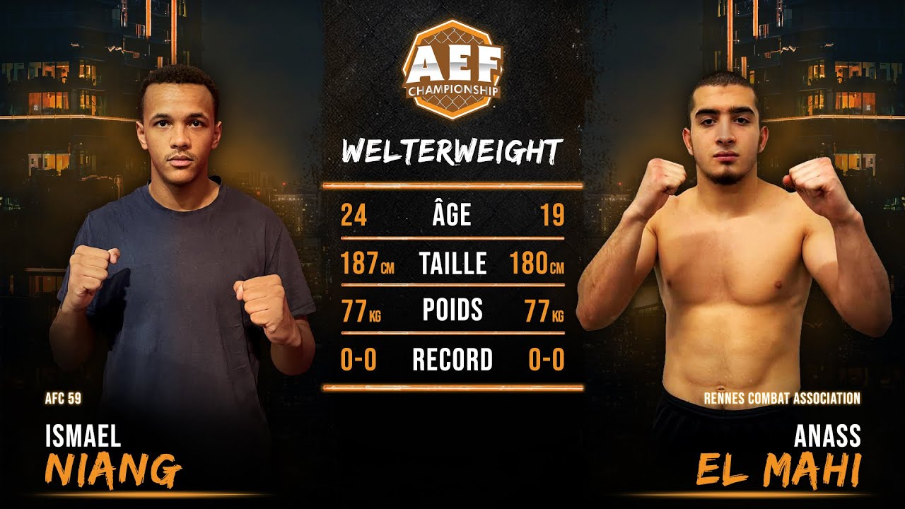 EL MAHI vs NIANG  | AEF Championship | 04/02/2023