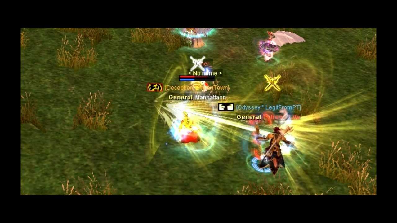 Silkroad - Level 106 Full INT Sword/Shield Nuker - PVP Trailer