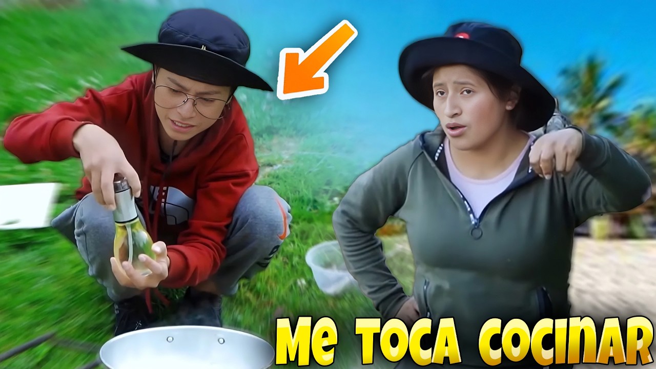 Me toco cocinar por que mi Mamá se fue y esto sucedió!