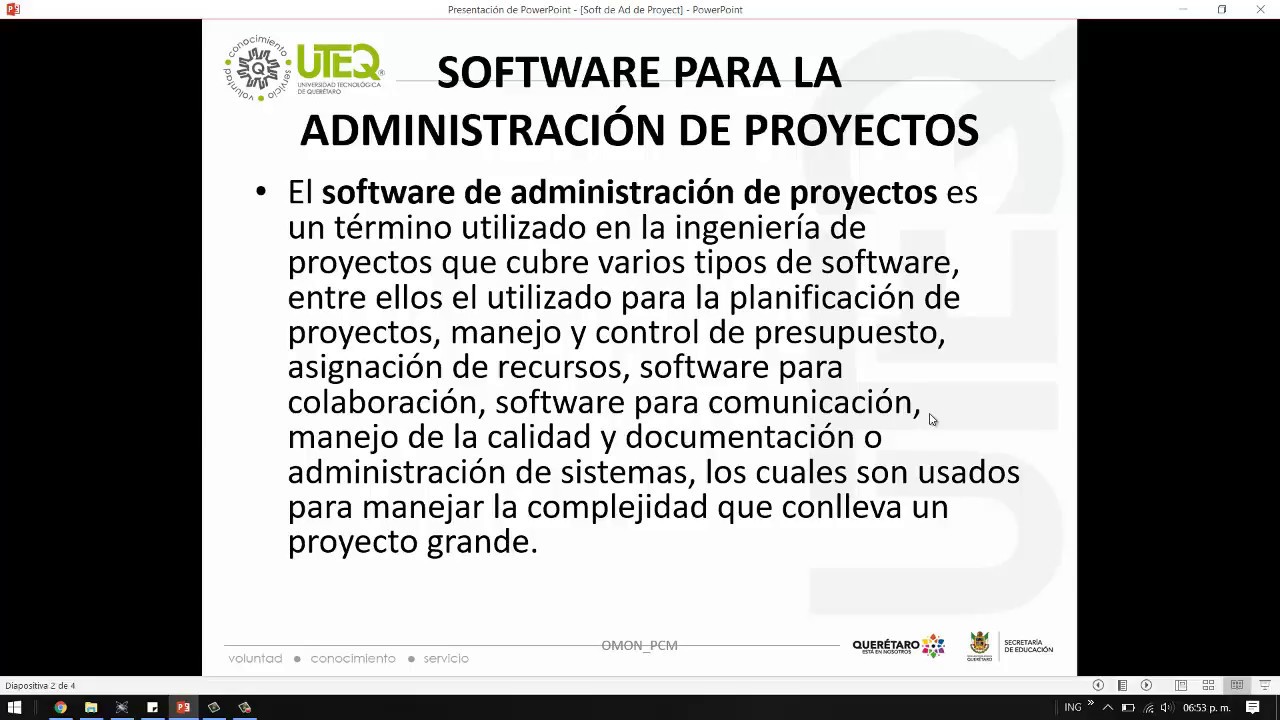 Software de administracion de proyectos