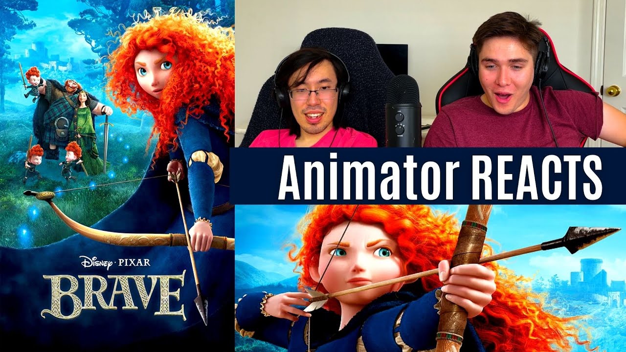 REACTING to *Brave* THIS IS OUR FAVORITE!! (First Time Watching) Animator Reacts