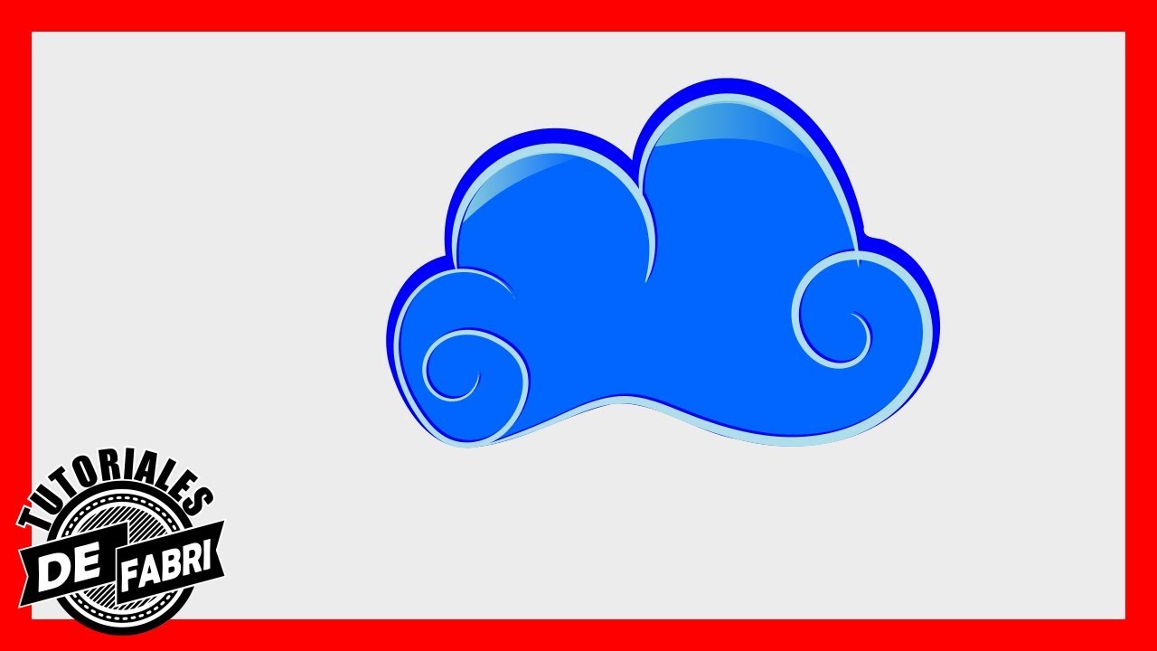INKSCAPE: Como hacer logo de nube