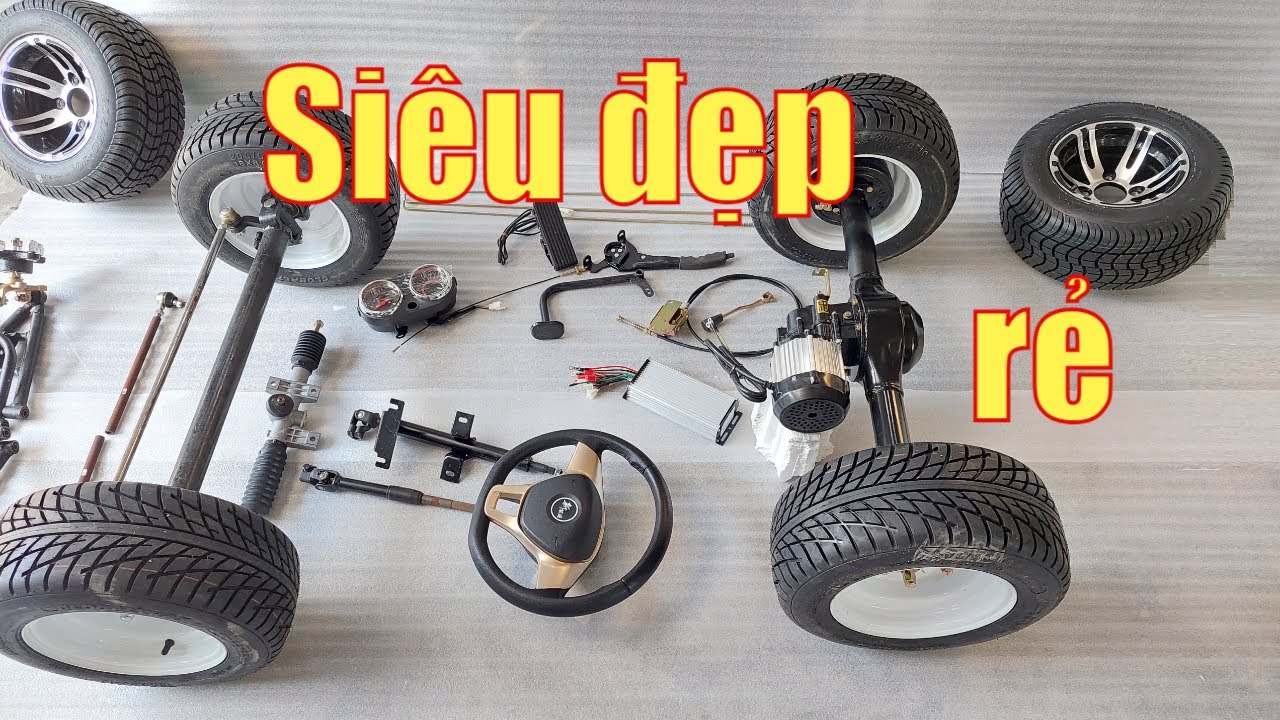 SIÊU PHẨM bộ chế xe điện 4 bánh béo hàng chất lượng cao giá rẻ