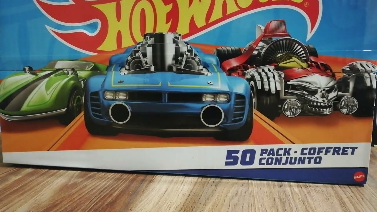 Hot Wheels V6697 50'Li Kutu Açılımı