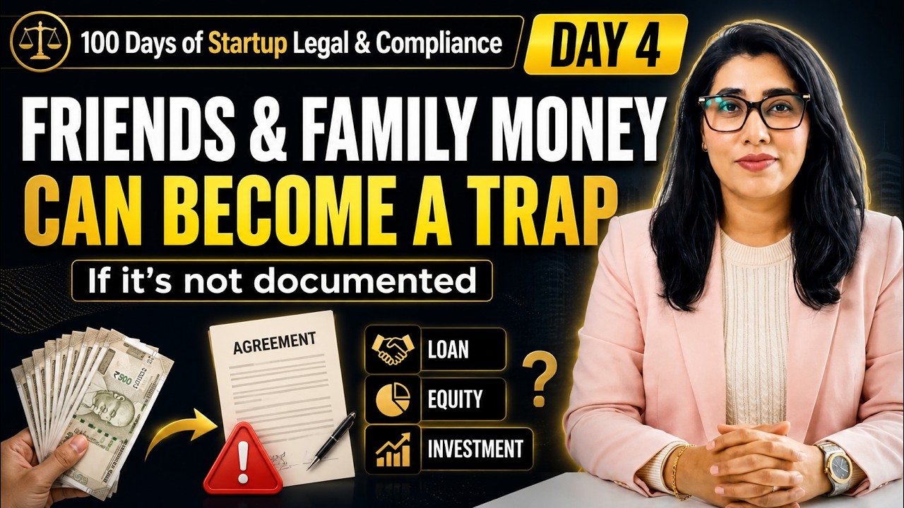 Friends & Family Money Can Become a Startup Trap | Funding Mistakes Founders Must Avoid | Day 4