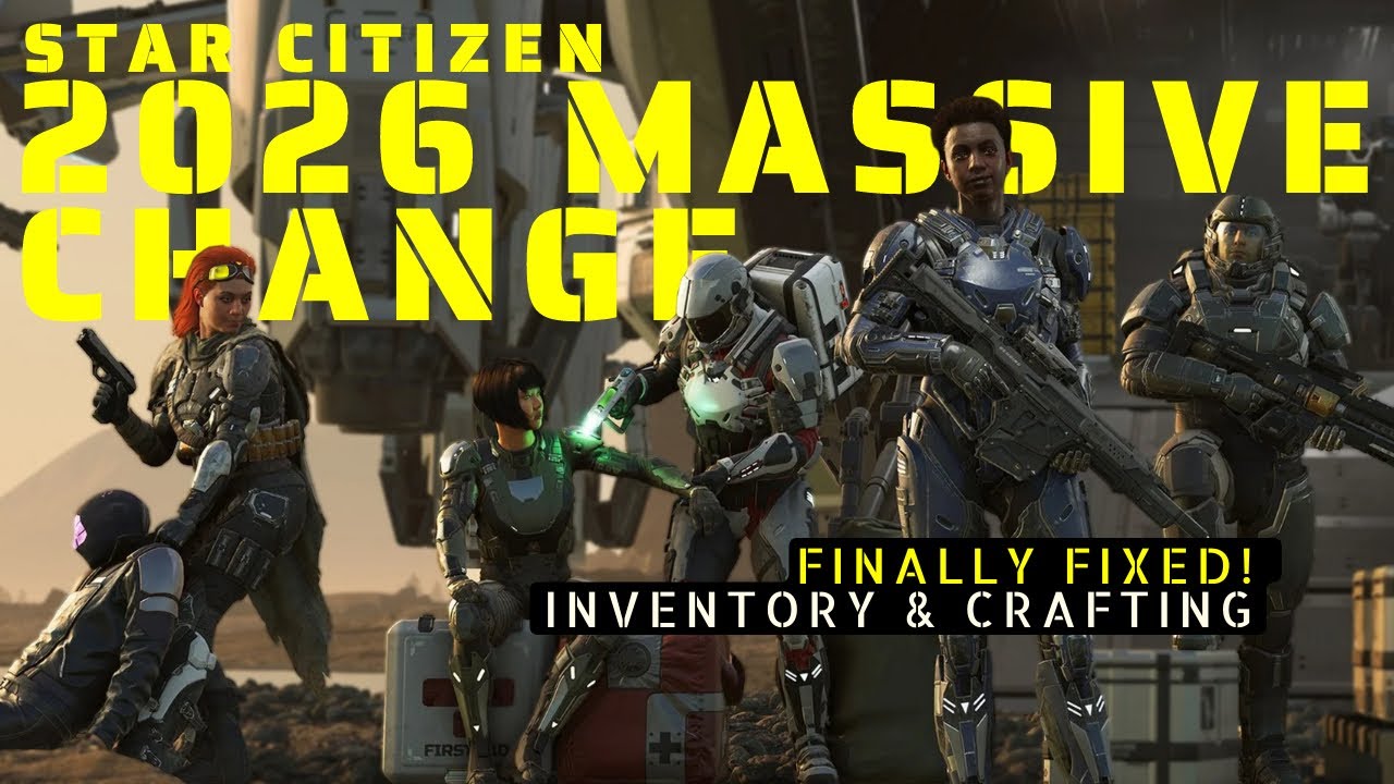 STAR CITIZEN 2026: Революция в ремеслах и инвентаризации! 🚀