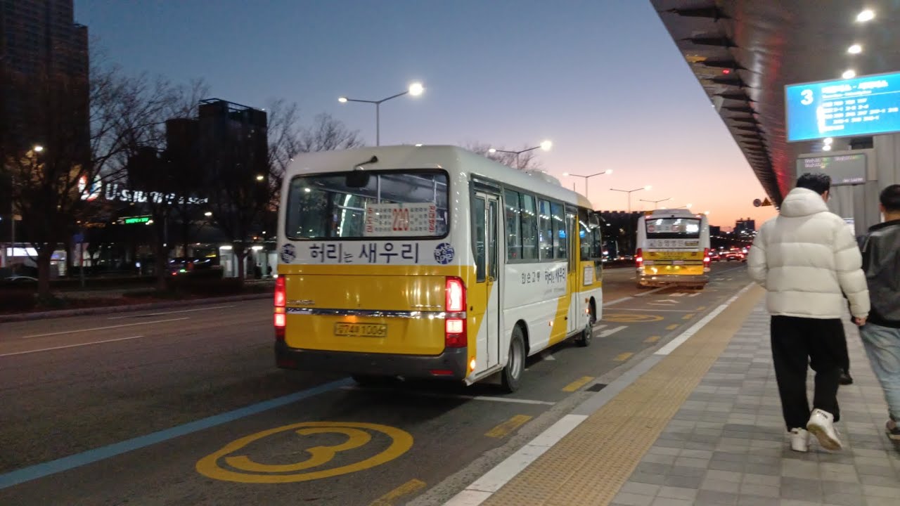 화순217 주행영상 학동시장(조선대병원)~광천터미널