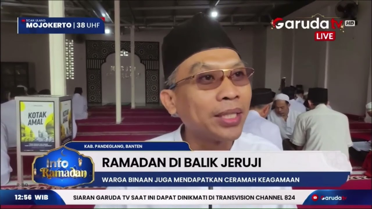 RAMADHAN DI BALIK JERUJI, WARGA BINAAN RUTAN PANDEGLANG KHUSYUK BERIBADAH