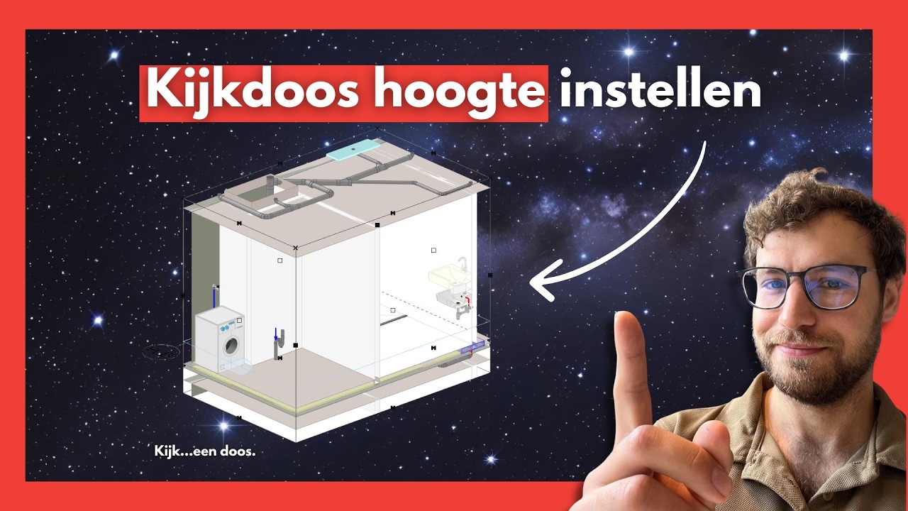 Kijkdoos hoogte instellen Adomi