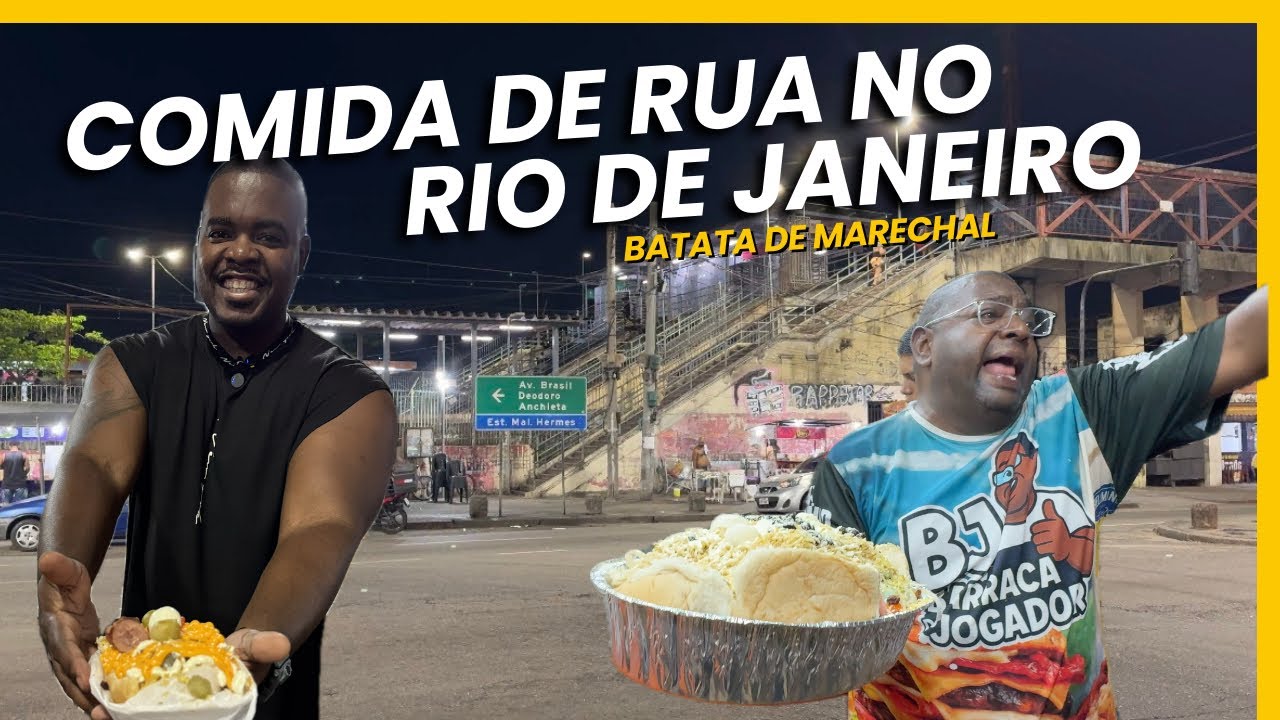 TURISMO  RAIZ: O lado do Rio de Janeiro que ninguém te mostra (Comida de Rua no Rio de Janeiro) BR