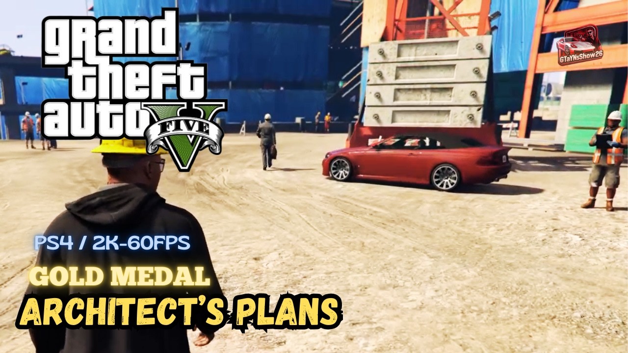 GTA 5 - Mission #63 - Architect's Plans [100% Gold Medal Walkthrough]