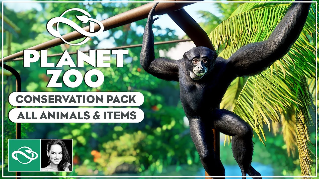 ▶ Planet Zoo Conservation Pack: ALL ANIMALS &*ITEMS Revealed