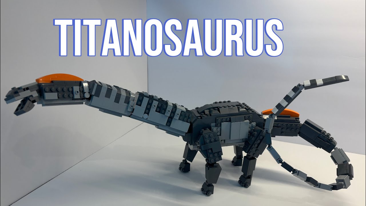 Lego Jurassic World Rebirth Titanosaurus Tutorial